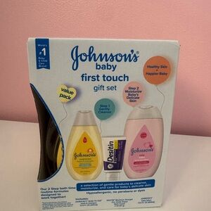 Baby First Touch Gift Set - Yellow and Pink